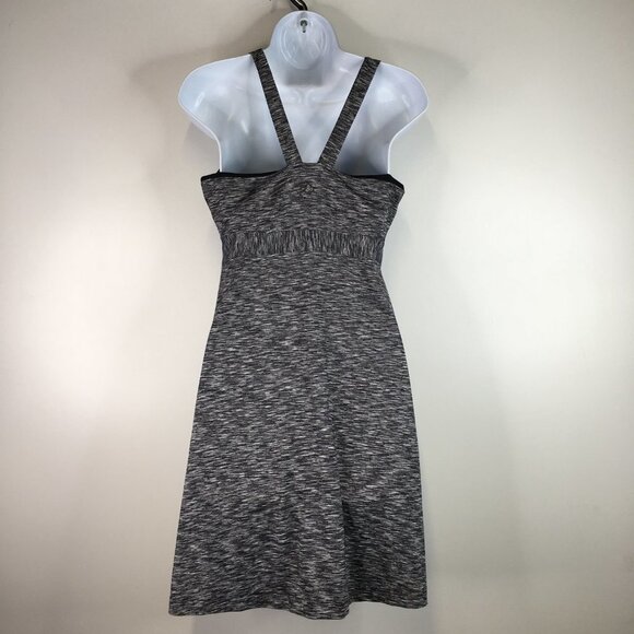 Prana Amaya Sleeveless Heathered Gray/ Charcoal Athletic Dress Size M - Picture 6 of 11